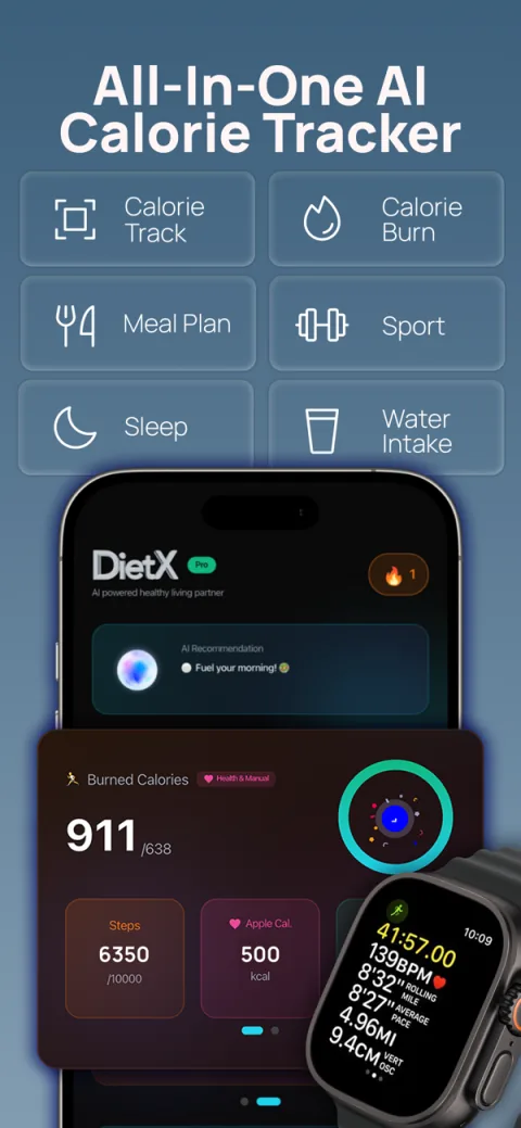 DietX app screenshot
